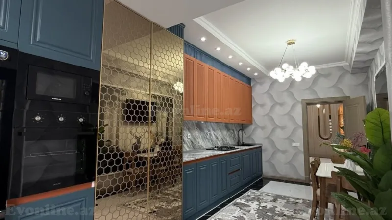 Satılır 3 otaqlı Mənzil Yeni tikili 127 m² Qara Qarayev m. - şəkil 7