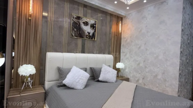 Satılır 3 otaqlı Mənzil Yeni tikili 127 m² Qara Qarayev m. - şəkil 12