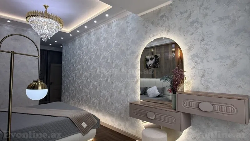 Satılır 3 otaqlı Mənzil Yeni tikili 127 m² Qara Qarayev m. - şəkil 13