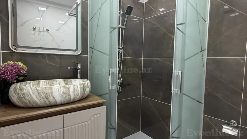 Satılır 3 otaqlı Mənzil Yeni tikili 127 m² Qara Qarayev m. - şəkil 17