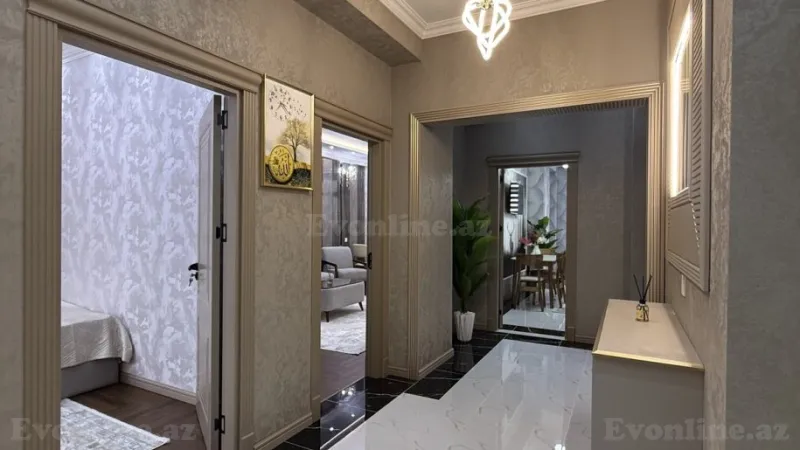 Satılır 3 otaqlı Mənzil Yeni tikili 127 m² Qara Qarayev m. - şəkil 24