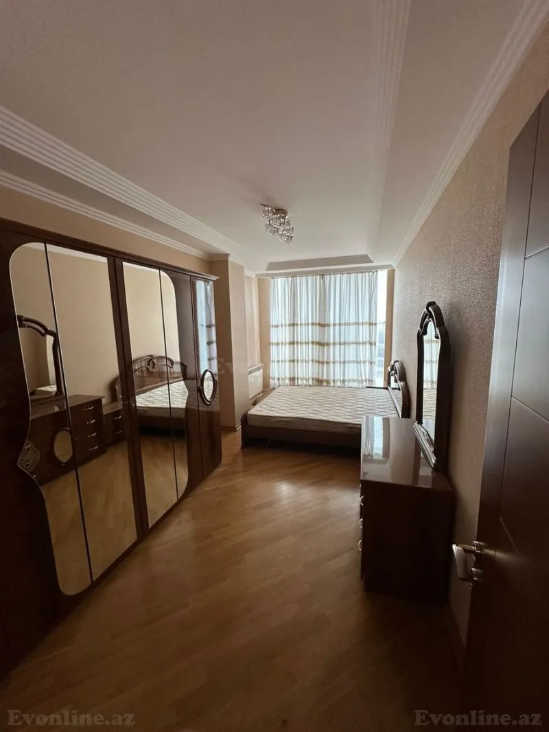 Kirayə verilir 2 otaqlı Mənzil Yeni tikili 90 m² Nərimanov r. - şəkil 2
