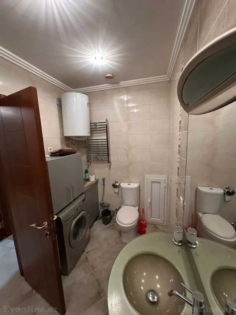 Kirayə verilir 2 otaqlı Mənzil Yeni tikili 90 m² Nərimanov r. - şəkil 6