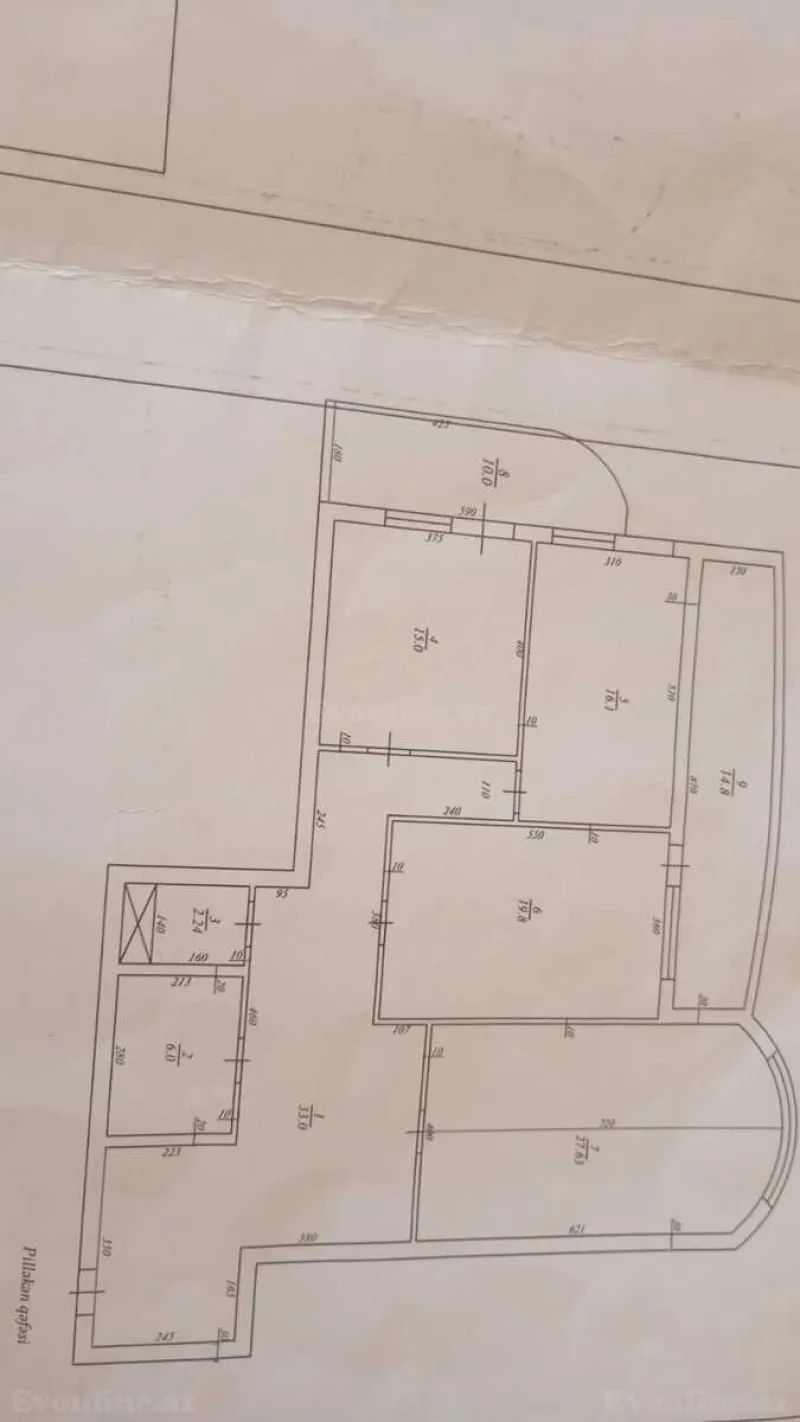Kirayə verilir 3 otaqlı Mənzil Yeni tikili 130 m² Yasamal - şəkil 5