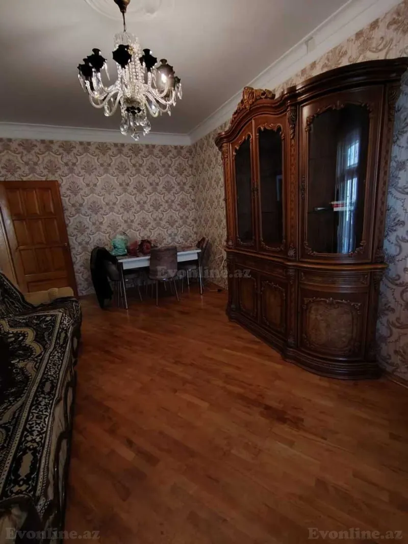 Kirayə verilir 2 otaqlı Mənzil Köhnə tikili 60 m² Həzi Aslanov m. - şəkil 2