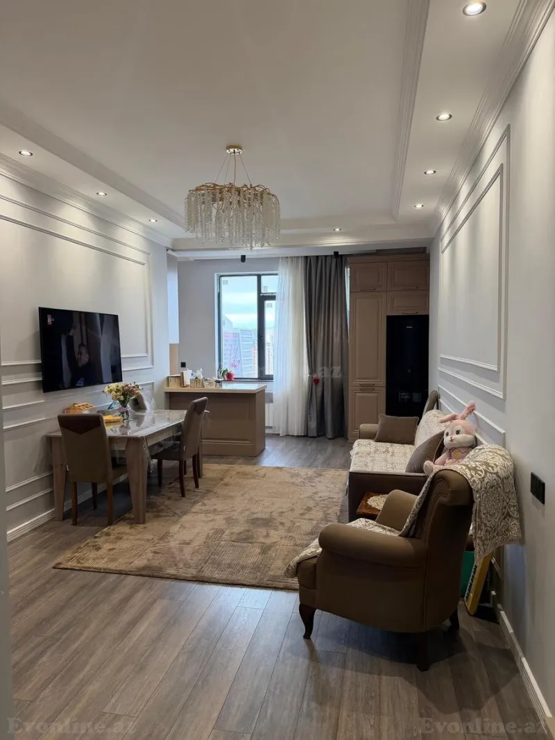 Kirayə verilir 3 otaqlı Mənzil Yeni tikili 79 m² Xətai m. - şəkil 2
