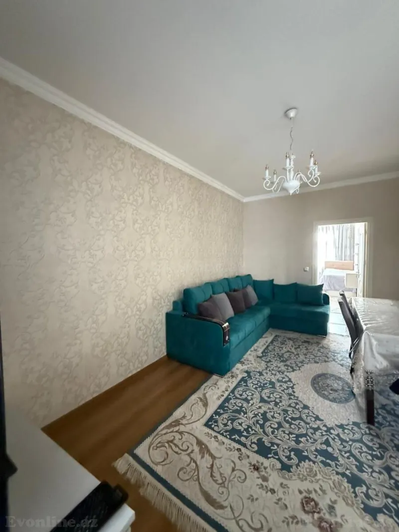 2 otaqlı Mənzil 55 m² 5-ci mikrorayon Satılır
