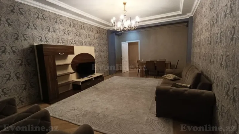 Kirayə verilir 3 otaqlı Mənzil Yeni tikili 140 m² Xətai m. - şəkil 3