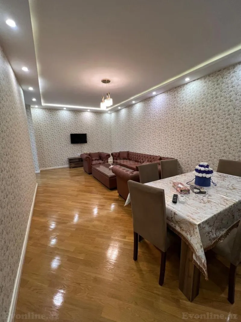 Satılır 2 otaqlı Mənzil Yeni tikili 110 m² 8 Noyabr m. - şəkil 2