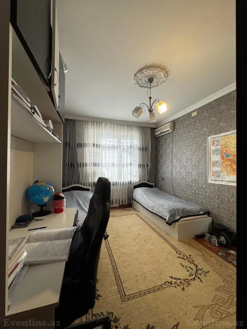 Satılır 4 otaqlı Mənzil Köhnə tikili 100 m² Xətai r. - şəkil 6
