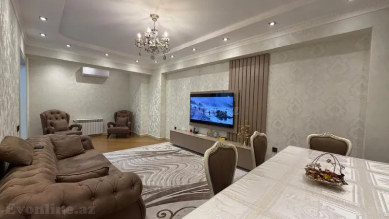 Satılır 4 otaqlı Mənzil Yeni tikili 140 m² Həzi Aslanov m. - şəkil 5