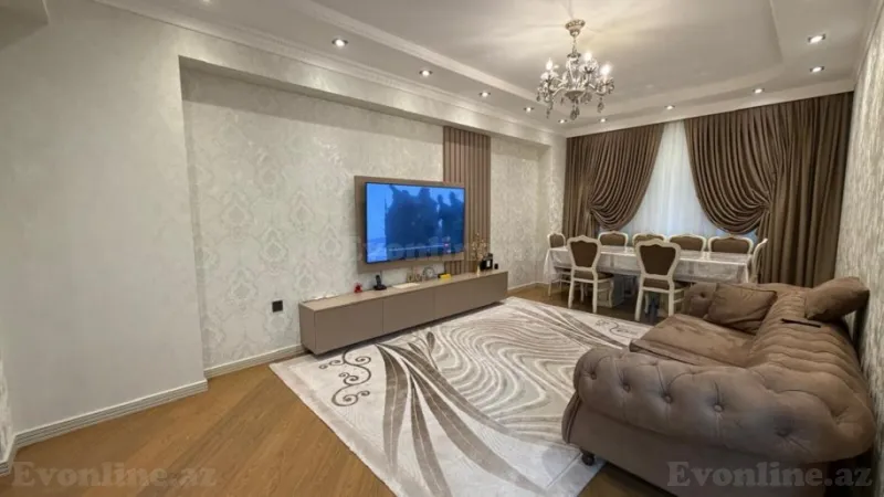 Satılır 4 otaqlı Mənzil Yeni tikili 140 m² Həzi Aslanov m. - şəkil 7