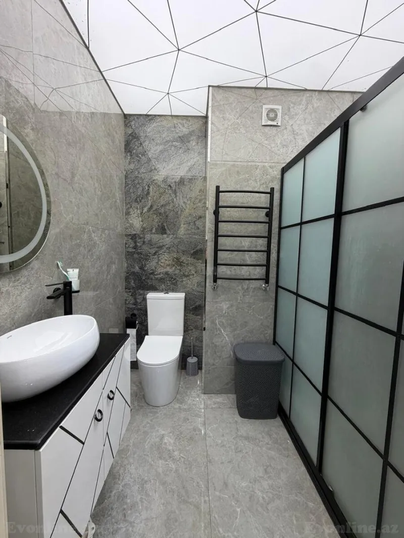 Satılır 4 otaqlı Mənzil Yeni tikili 140 m² Həzi Aslanov m. - şəkil 12