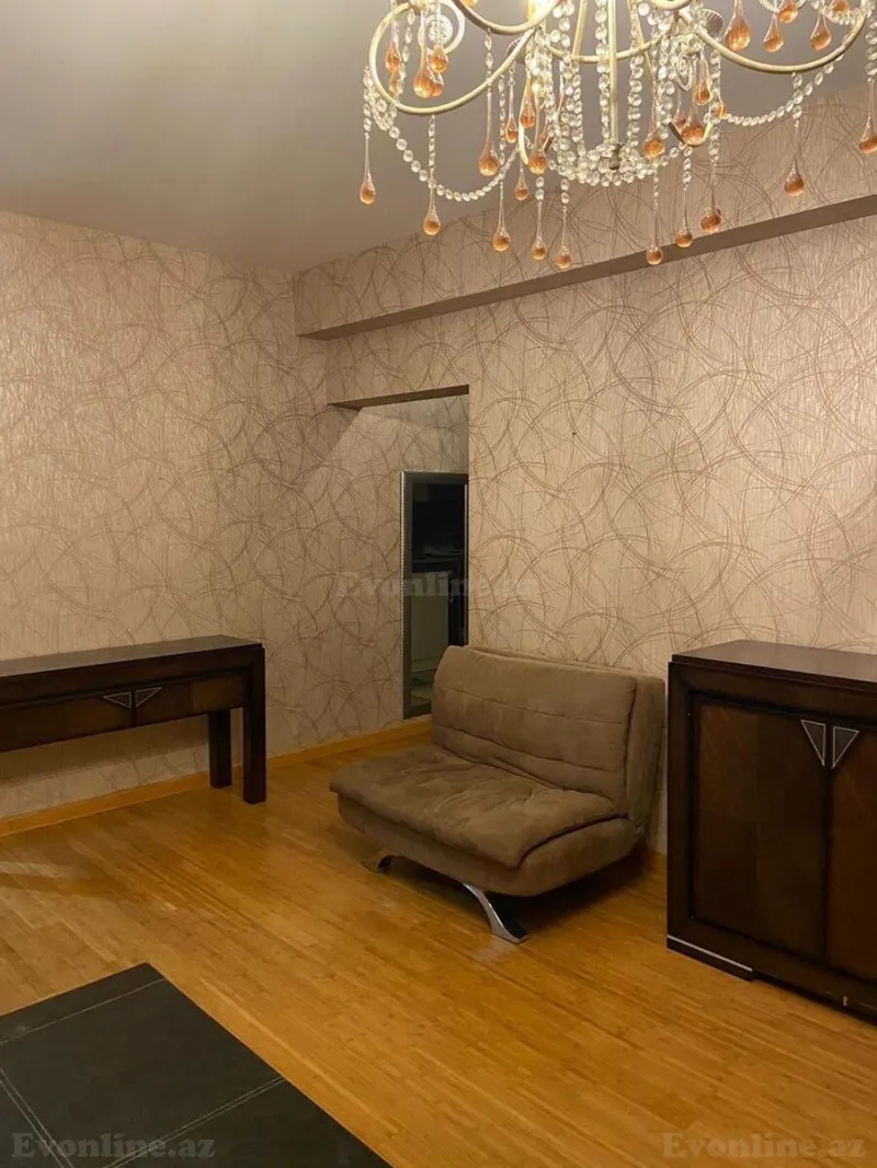 Kirayə verilir 2 otaqlı Mənzil Yeni tikili 90 m² Xətai m. - şəkil 2