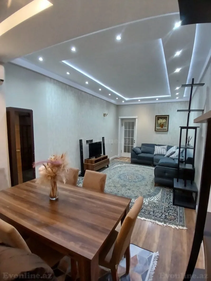 Kirayə verilir 3 otaqlı Mənzil Yeni tikili 120 m² Nəsimi r.