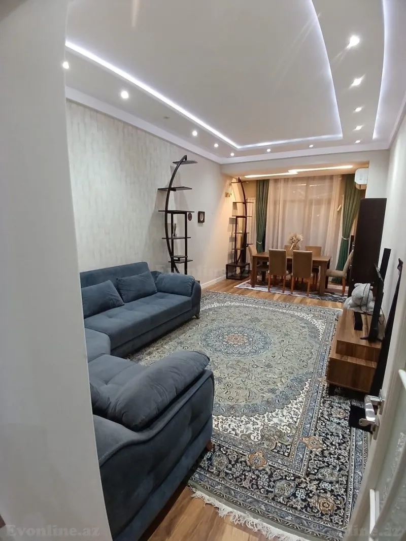 Kirayə verilir 3 otaqlı Mənzil Yeni tikili 120 m² Nəsimi r. - şəkil 2
