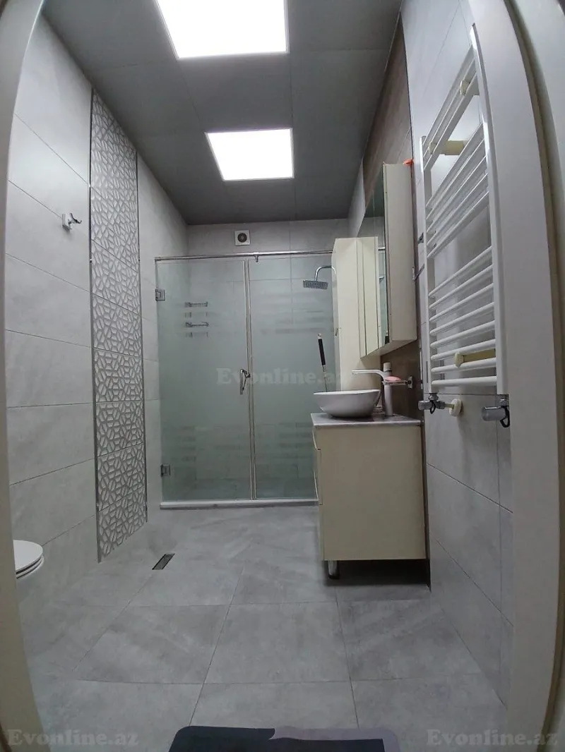 Kirayə verilir 3 otaqlı Mənzil Yeni tikili 120 m² Nəsimi r. - şəkil 9