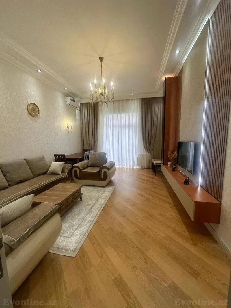 Satılır 2 otaqlı Mənzil Yeni tikili 80 m² Nərimanov r. - şəkil 2