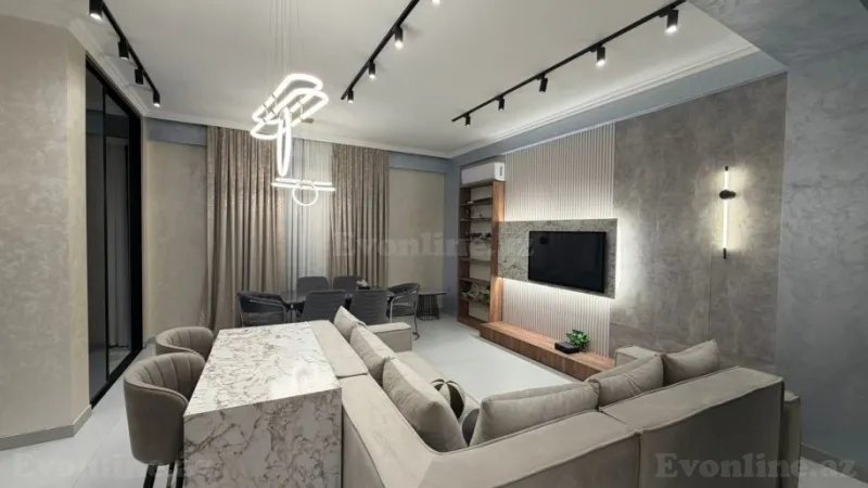 Kirayə verilir 3 otaqlı Mənzil Yeni tikili 86 m² Sabunçu r. - şəkil 2