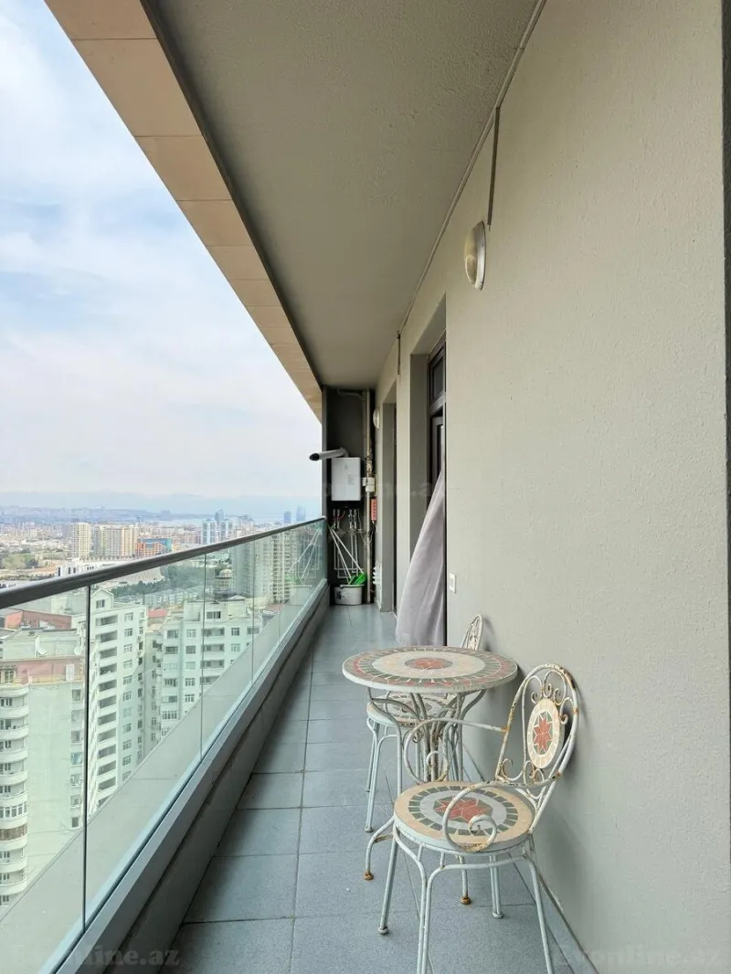 Kirayə verilir 2 otaqlı Mənzil Yeni tikili 100 m² 8 Noyabr m. - şəkil 8