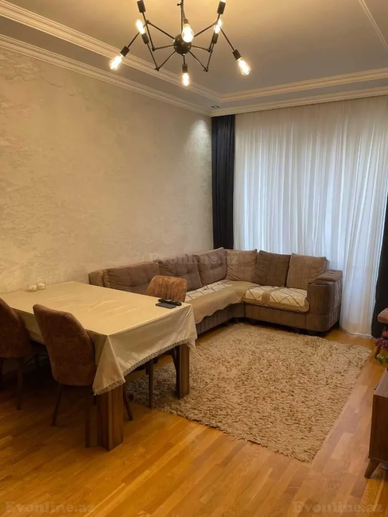 Satılır 3 otaqlı Mənzil Yeni tikili 63 m² Qara Qarayev m. - şəkil 2