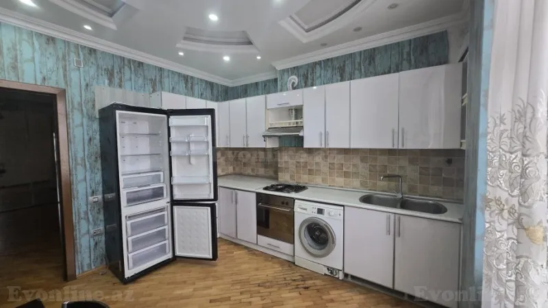 Kirayə verilir 2 otaqlı Mənzil Yeni tikili 110 m² Nəsimi r. - şəkil 3