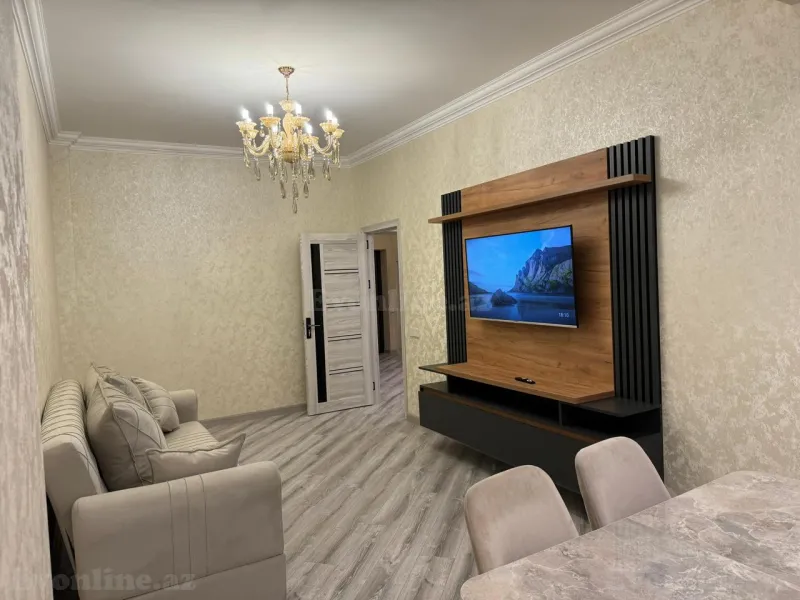 Kirayə verilir 2 otaqlı Mənzil Yeni tikili 100 m² Koroğlu m. - şəkil 26