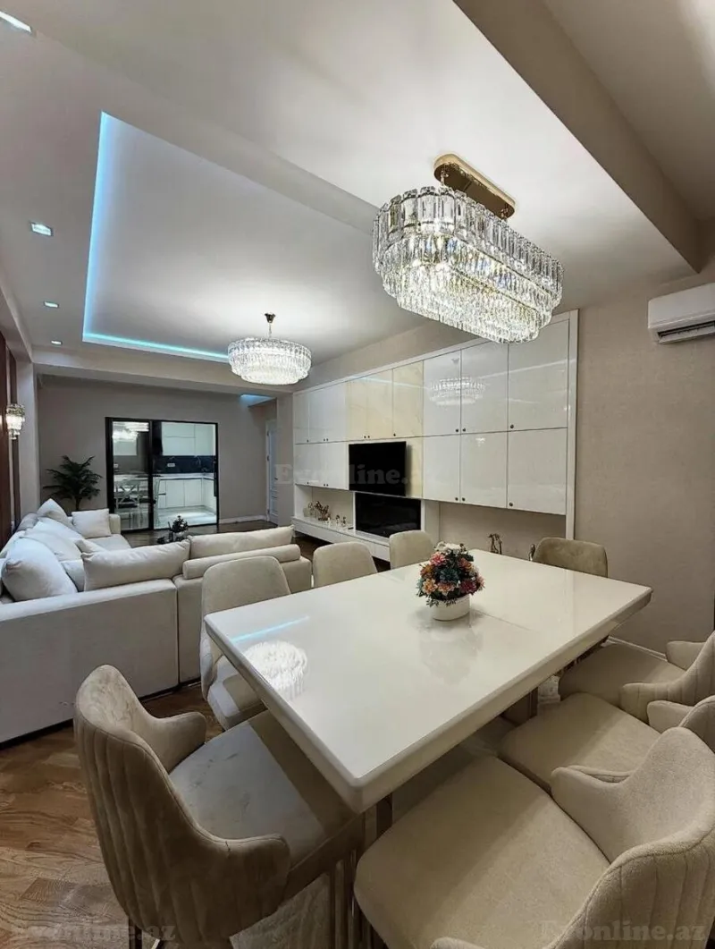 Kirayə verilir 3 otaqlı Mənzil Yeni tikili 145 m² 8 Noyabr m. - şəkil 3
