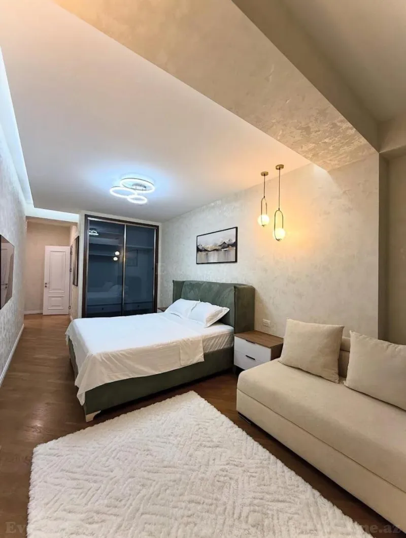 Kirayə verilir 3 otaqlı Mənzil Yeni tikili 145 m² 8 Noyabr m. - şəkil 5