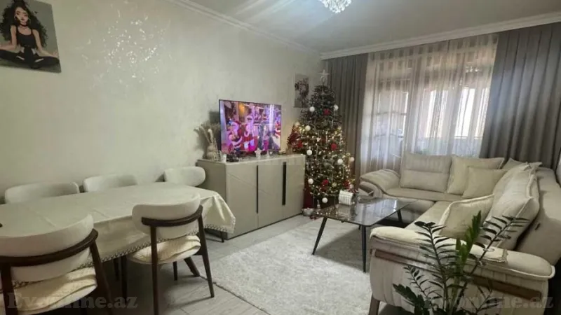 2 otaqlı Mənzil 55 m² Xətai r. Satılır