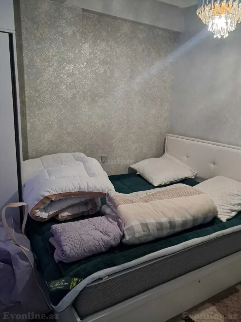 Kirayə verilir 2 otaqlı Mənzil Yeni tikili 55 m² Gənclik m. - şəkil 2