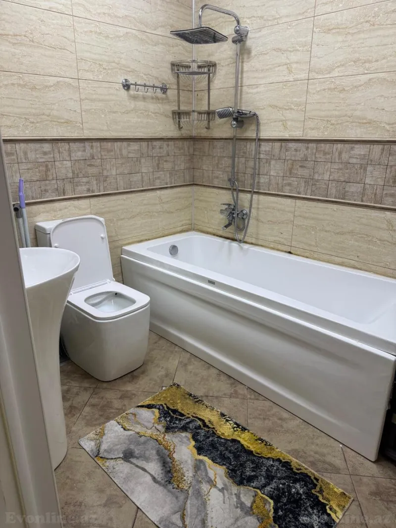 Kirayə verilir 3 otaqlı Mənzil Yeni tikili 115 m² Nəsimi r. - şəkil 11
