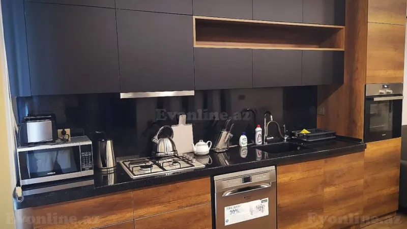 Kirayə verilir 3 otaqlı Mənzil Yeni tikili 80 m² Xətai r. - şəkil 3
