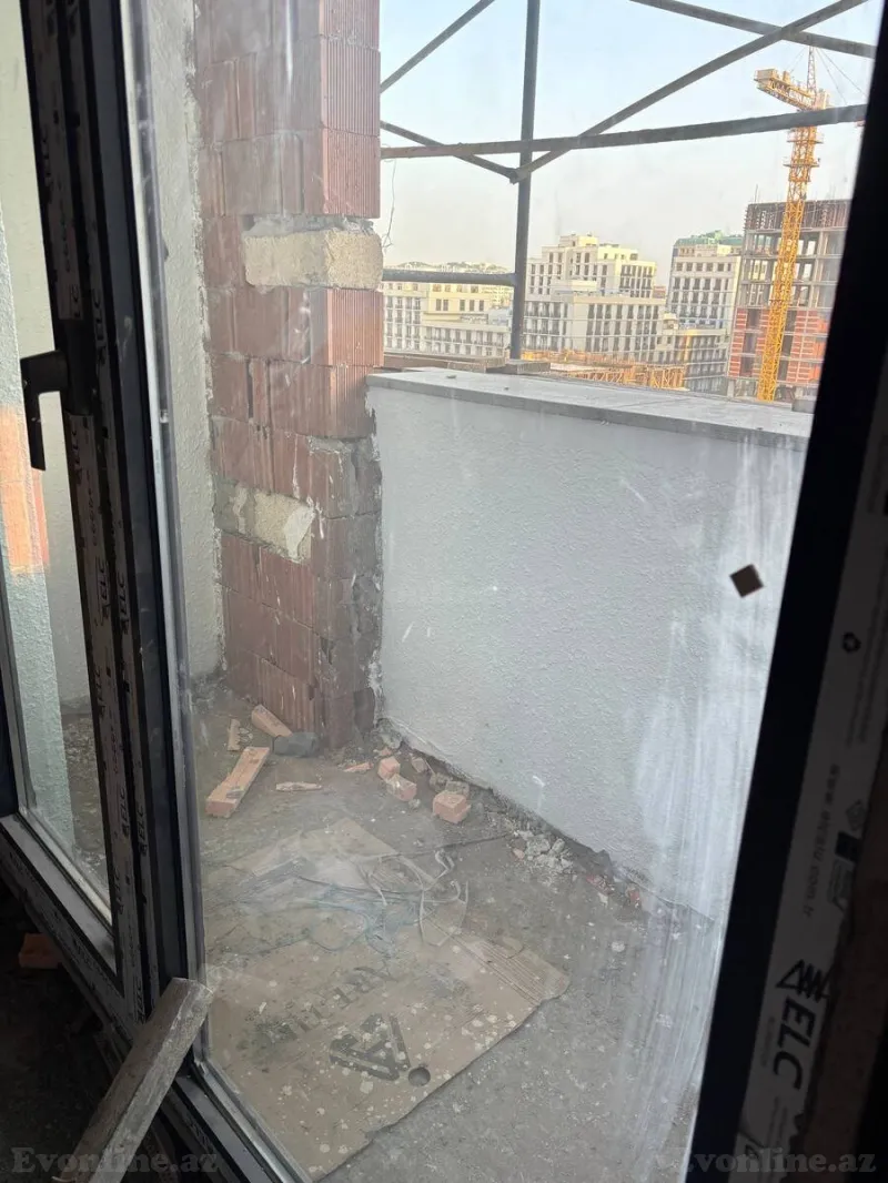 Satılır 1 otaqlı Mənzil Yeni tikili 50.5 m² 8 Noyabr m. - şəkil 4