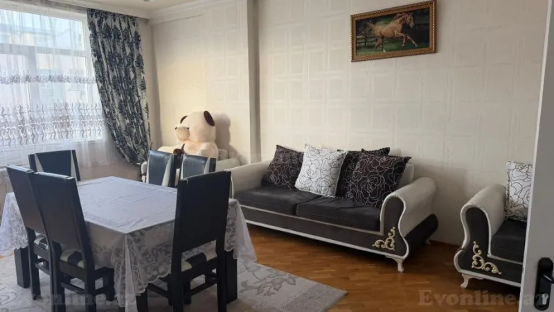 Satılır 3 otaqlı Mənzil Yeni tikili 110 m² Elmlər Akademiyası m. - şəkil 3