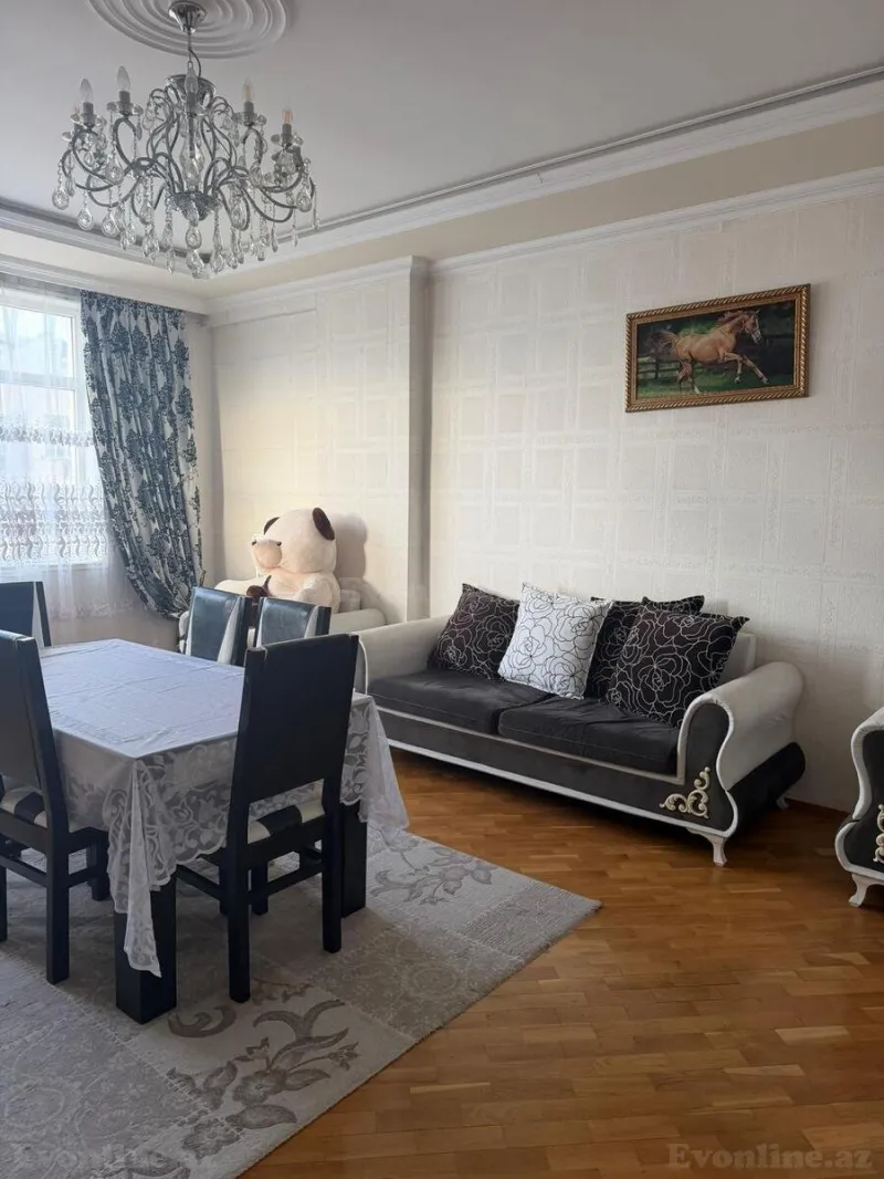 Satılır 3 otaqlı Mənzil Yeni tikili 110 m² Elmlər Akademiyası m. - şəkil 4
