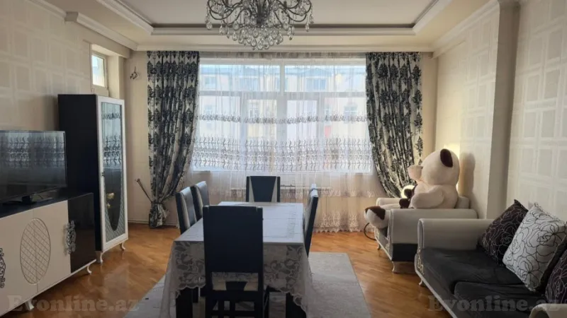 Satılır 3 otaqlı Mənzil Yeni tikili 110 m² Elmlər Akademiyası m. - şəkil 6