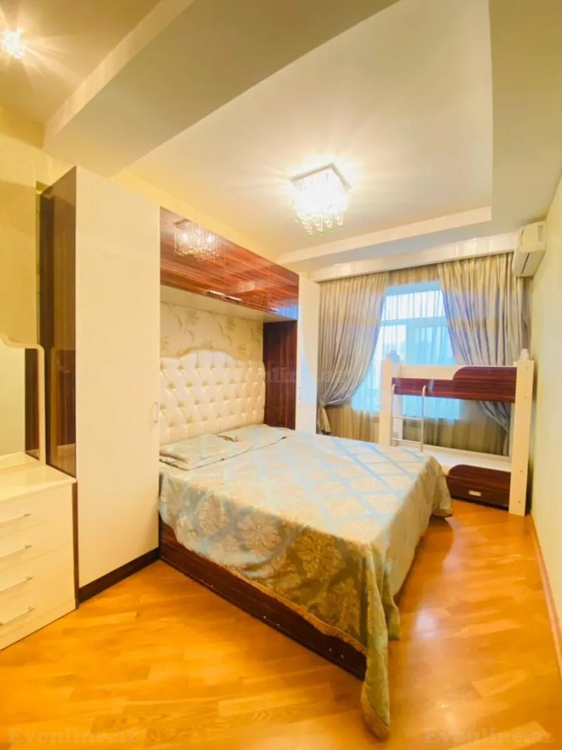 Kirayə verilir 2 otaqlı Mənzil Yeni tikili 70 m² 8 Noyabr m. - şəkil 5