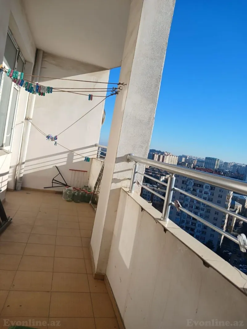 Satılır 3 otaqlı Mənzil Yeni tikili 90 m² Qara Qarayev m. - şəkil 6