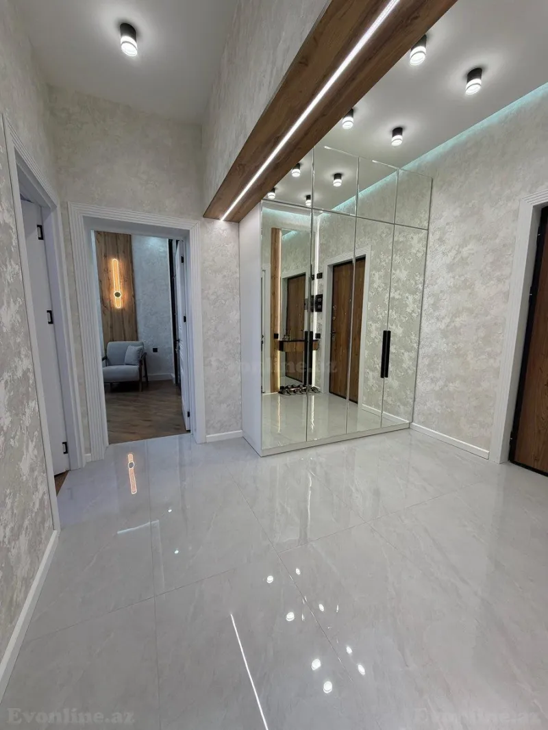 Satılır 3 otaqlı Mənzil Yeni tikili 80 m² Həzi Aslanov m. - şəkil 6