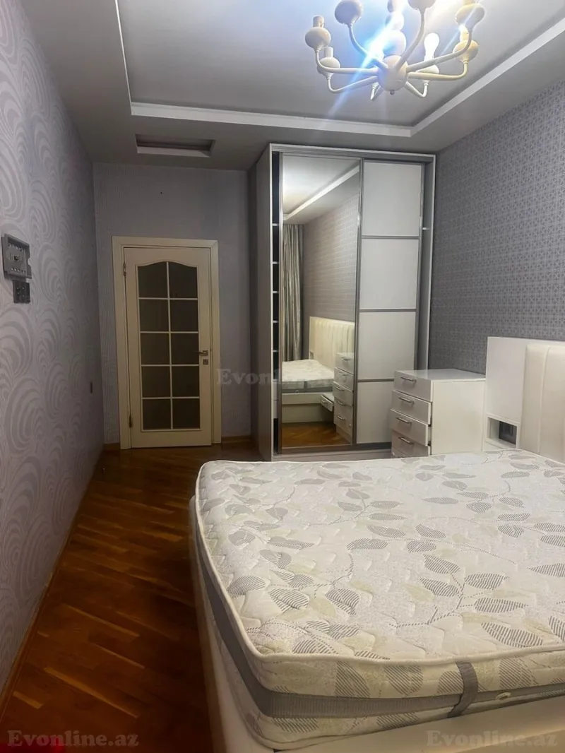 Kirayə verilir 3 otaqlı Mənzil Yeni tikili 120 m² Nəsimi r. - şəkil 9