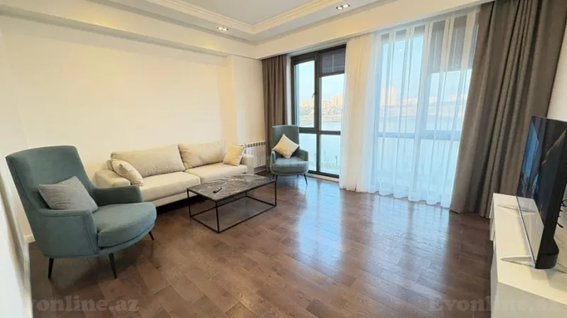 Kirayə verilir 3 otaqlı Mənzil Yeni tikili 90 m² Yasamal - şəkil 8