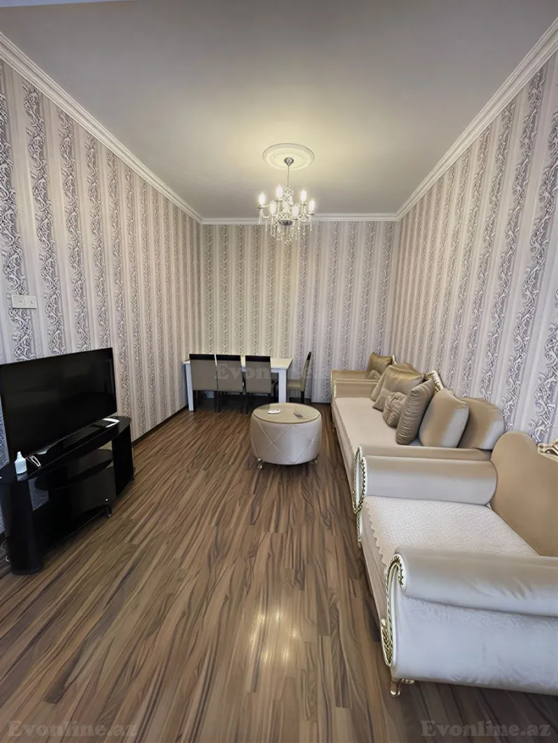 Kirayə verilir 2 otaqlı Mənzil Yeni tikili 60 m² Gənclik m.