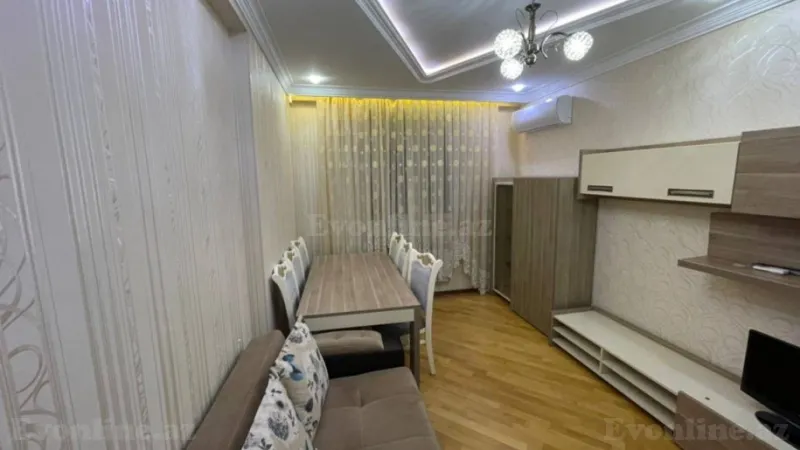 Kirayə verilir 2 otaqlı Mənzil Yeni tikili 55 m² Həzi Aslanov - şəkil 2