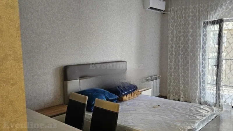 Kirayə verilir 1 otaqlı Mənzil Yeni tikili 40 m² Nərimanov r. - şəkil 2