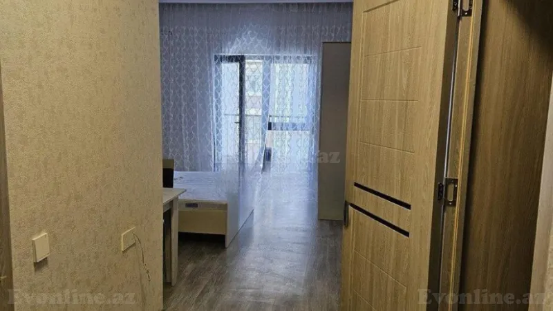Kirayə verilir 1 otaqlı Mənzil Yeni tikili 40 m² Nərimanov r. - şəkil 3
