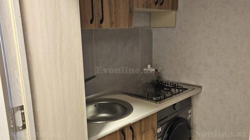 Kirayə verilir 1 otaqlı Mənzil Yeni tikili 40 m² Nərimanov r. - şəkil 6