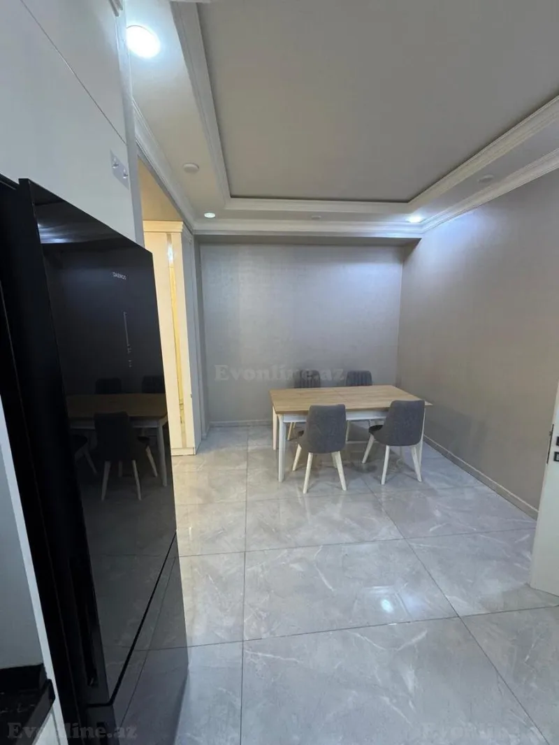 Kirayə verilir 2 otaqlı Mənzil Yeni tikili 90 m² Nəsimi r. - şəkil 3
