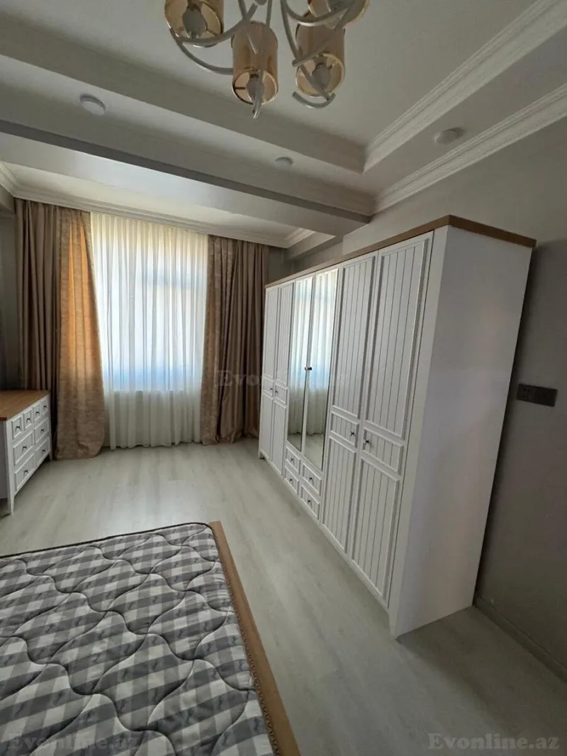 Kirayə verilir 2 otaqlı Mənzil Yeni tikili 90 m² Nəsimi r. - şəkil 7
