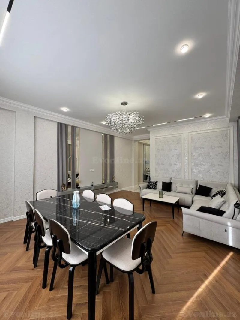 Satılır 3 otaqlı Mənzil Yeni tikili 130 m² Nəriman Nərimanov m. - şəkil 2